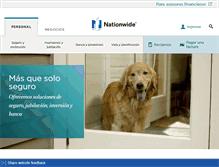 Tablet Screenshot of espanol.nationwide.com
