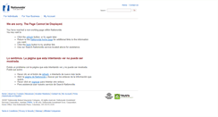 Desktop Screenshot of nisecure.nationwide.com